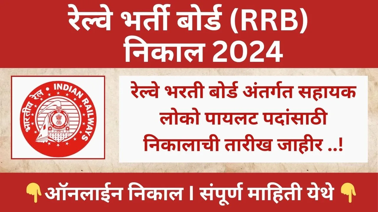 RRB ALP CBT 1 Result 2024