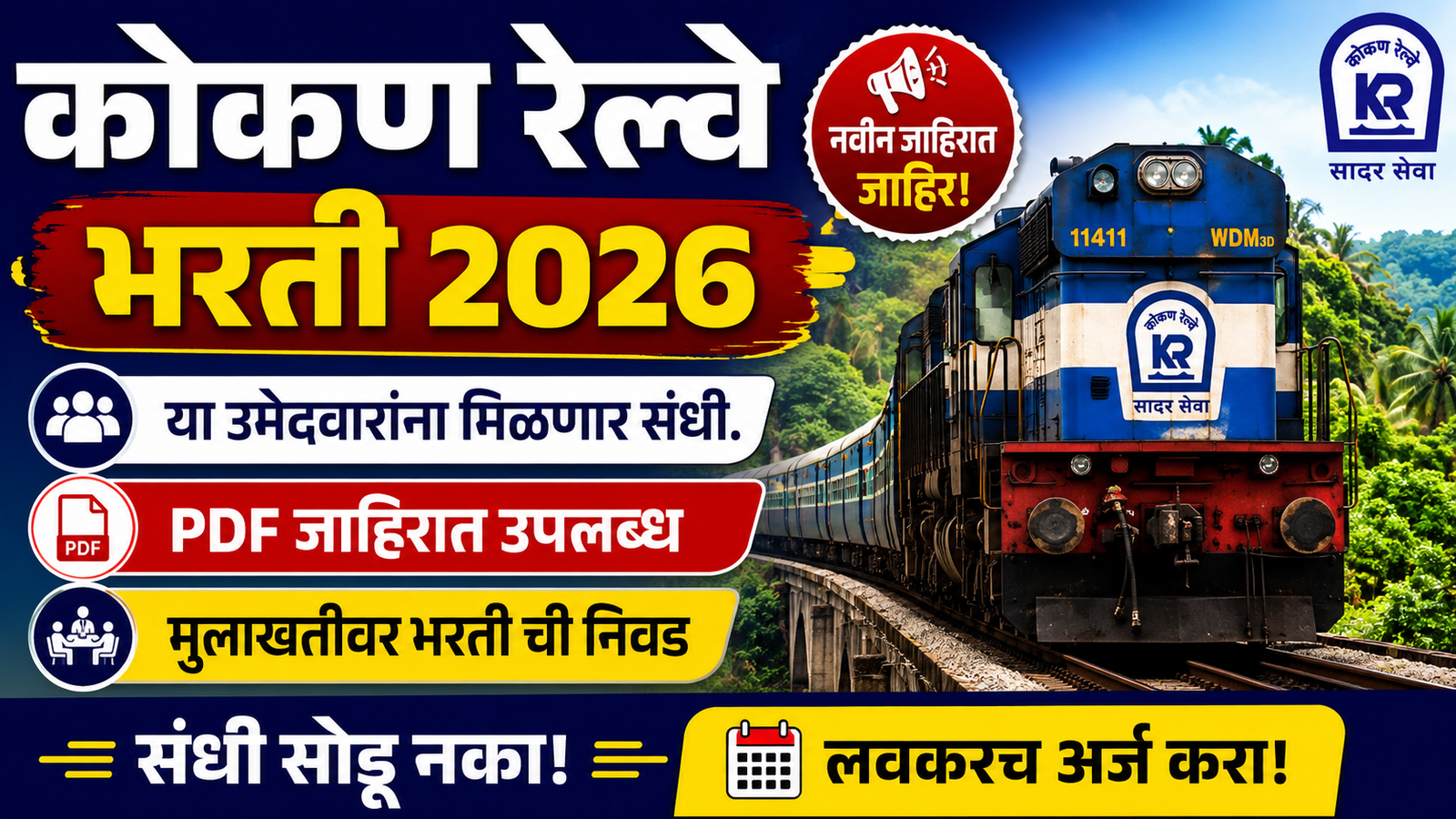 Konkan Railway Bharti 2026