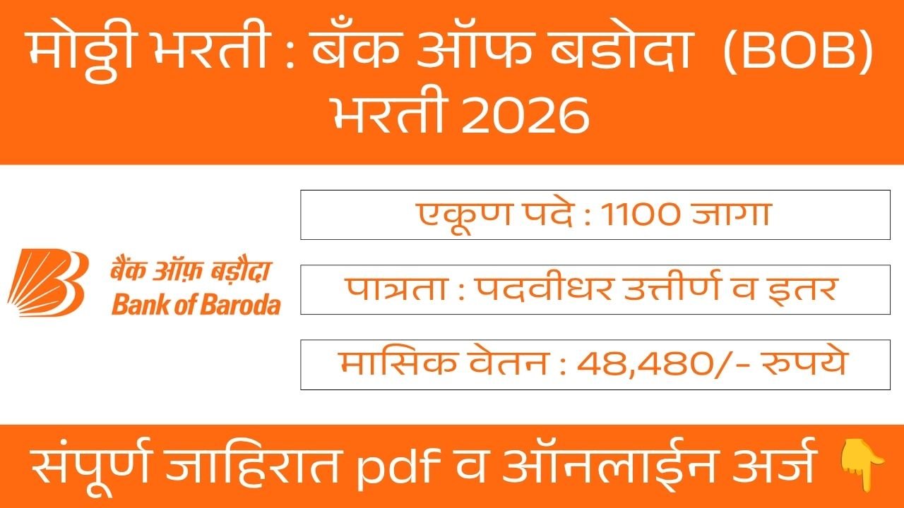 Bank of Baroda Bharti 2026