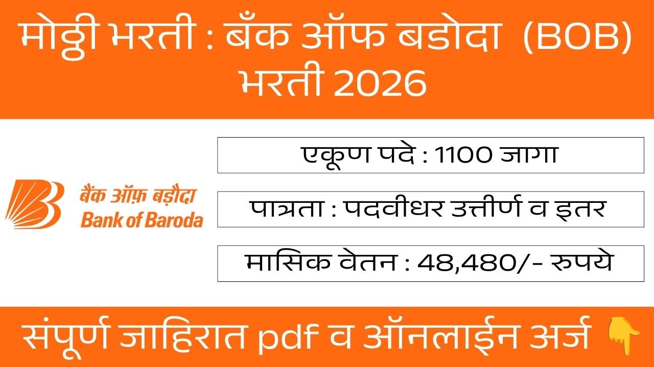 Bank of Baroda Bharti 2026
