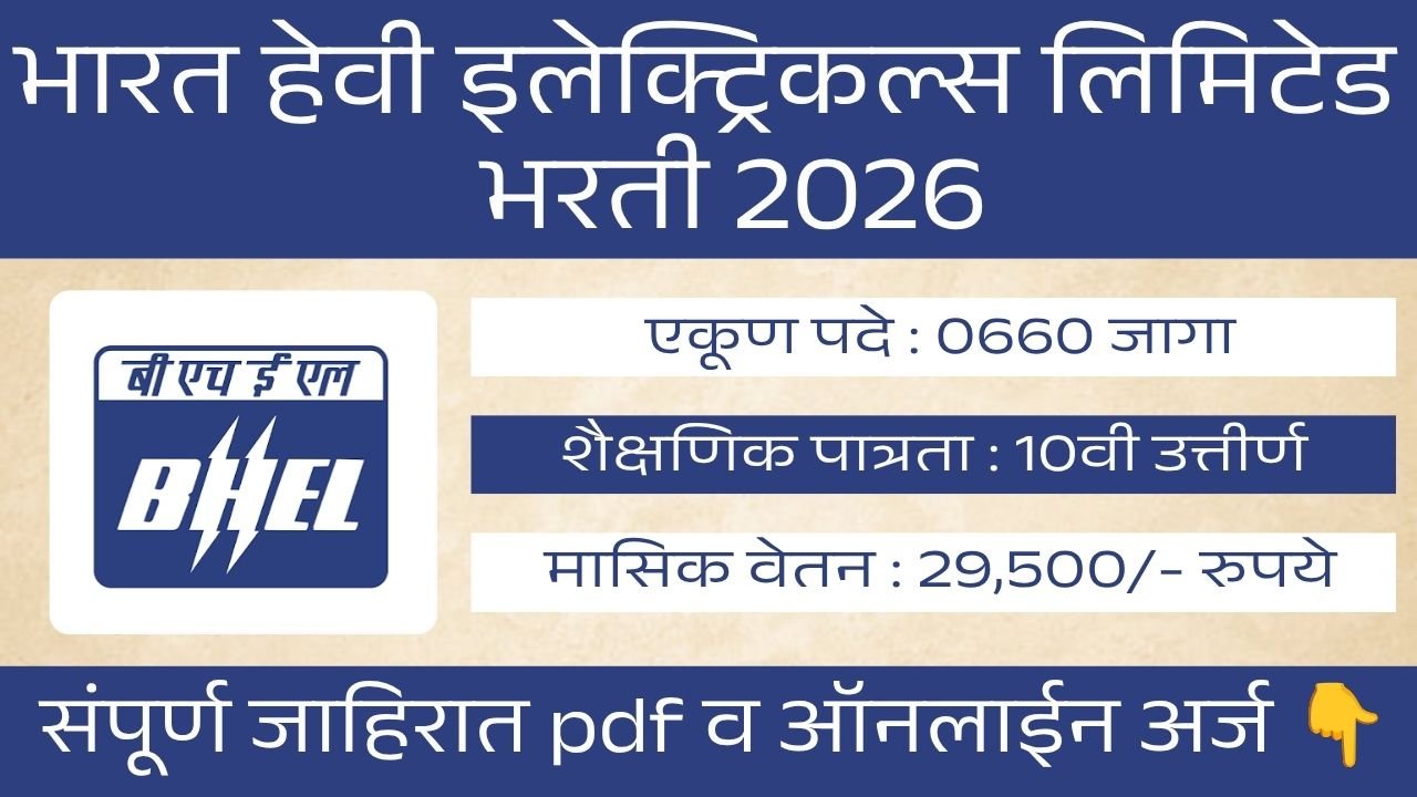 BHEL Artisan Bharti 2026